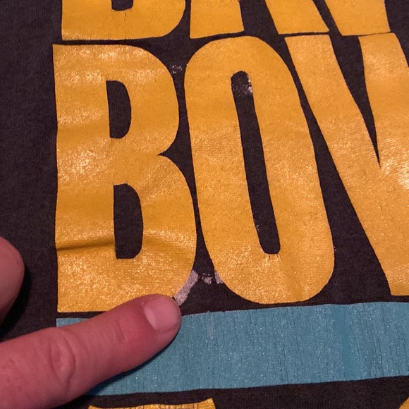 Authentic Vintage David Bowie Tour Shirt - Picture 8 of 12